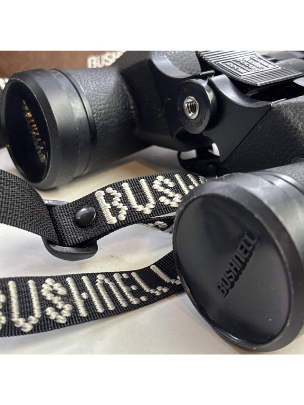 Vintage Bushnell Binoculars Insta Focus Zoom 7x21 Power With Case - Picture 4 of 8